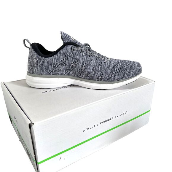 Athletic Propulsion Labs APL TechLoom Pro Heather Grey Sneakers Men's Size 9 NEW - Picture 2 of 7